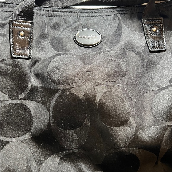 Coach Black Weekend Bag - Picture 1 of 1